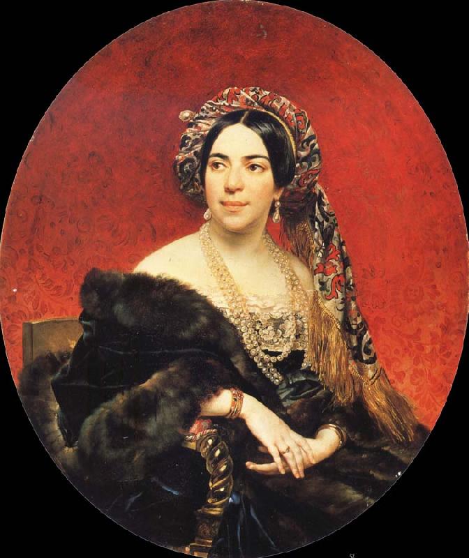 Portrait of Princess Maria Volkonskaya